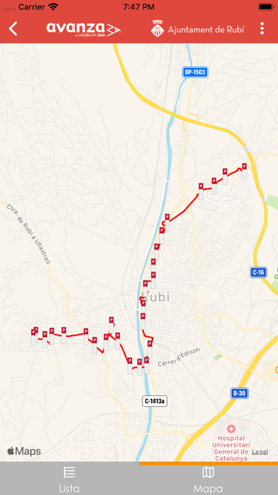 Rubí-bus Screenshot