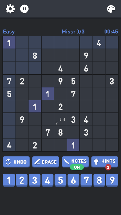 Screenshot #2 pour Sudoku365 : Sudoku Quotidien+
