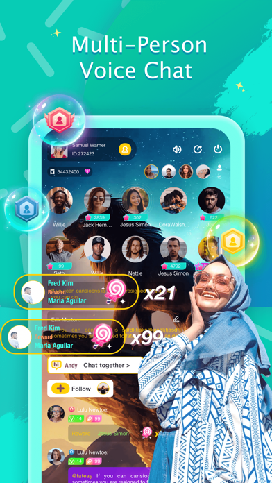 UME- Group Voice Chat Rooms Screenshot