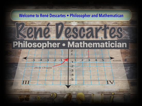 Rene Descartes app screenshot