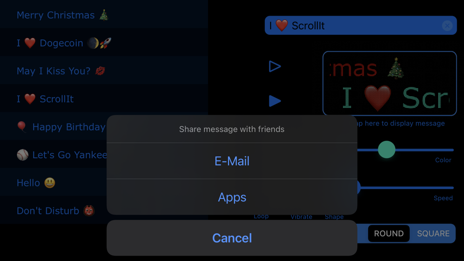 #3. Scrollit 2X - Visual messenger (iOS) 由: AMAXIM APPS, INC