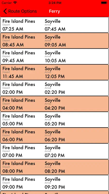 Ferry Finder screenshot 6 of 9
