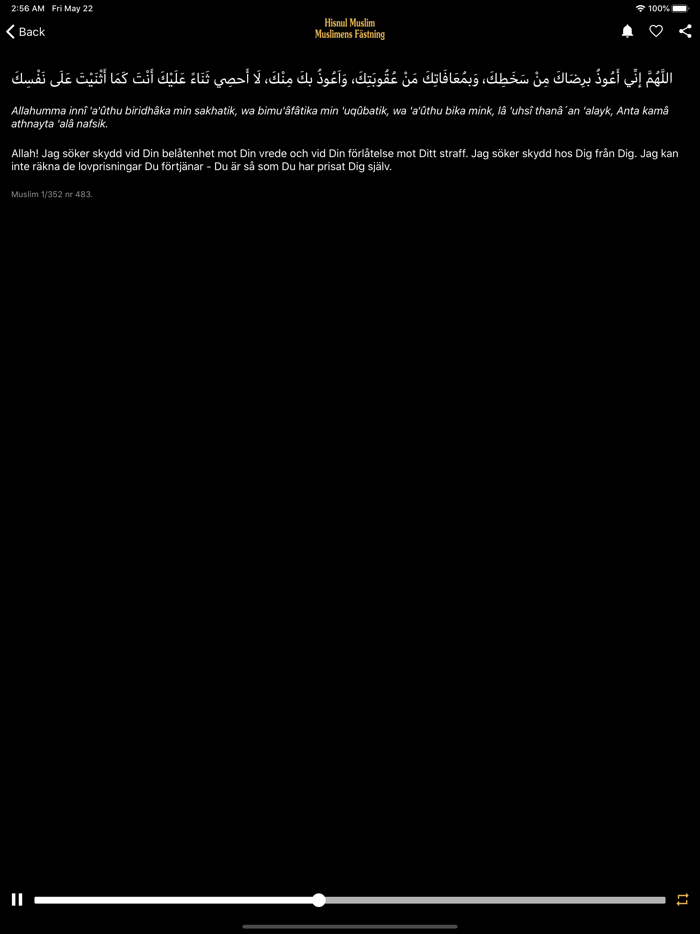 Hisnul Muslim Svenska