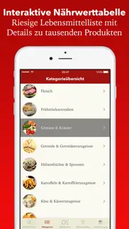 nutricheck kalorien-tabelle iphone bildschirmfoto 1