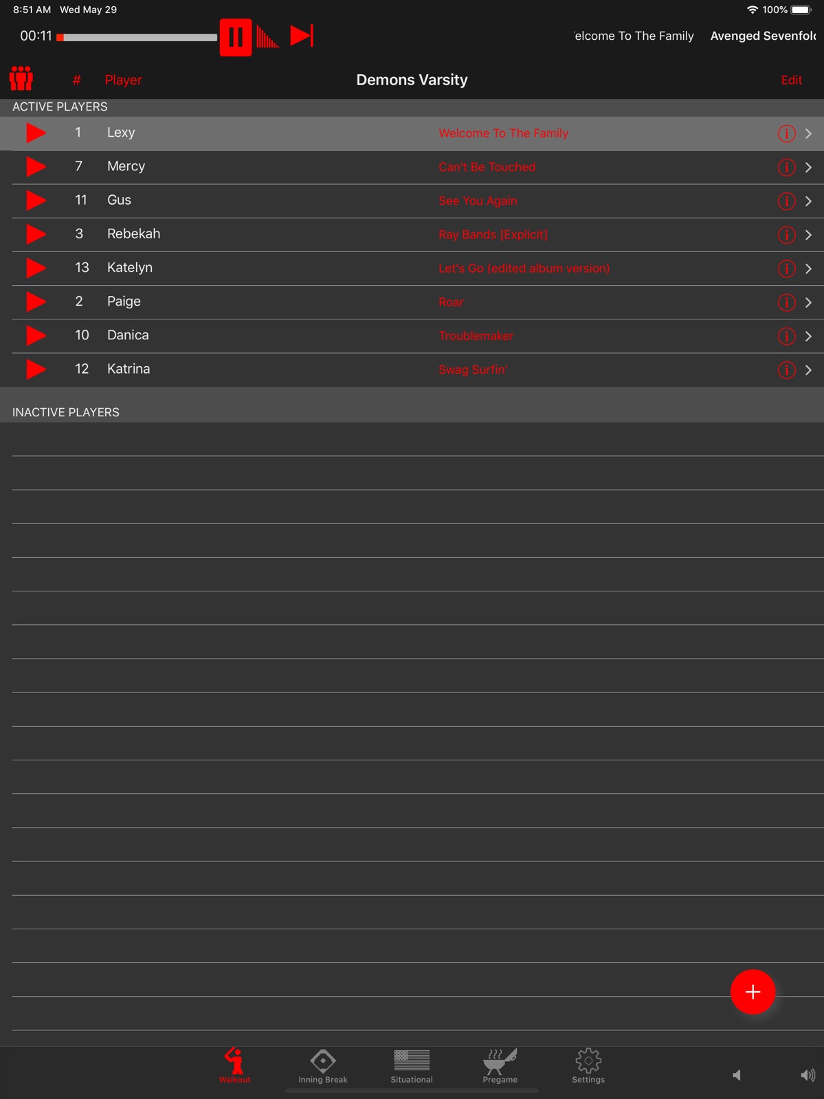 Walkout Song DJ ipad screenshot 3