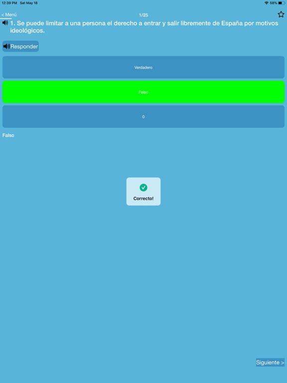 Screenshot #6 pour Test de Nacionalidad (España)
