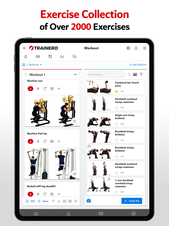 Screenshot #5 pour Trainero Coach App