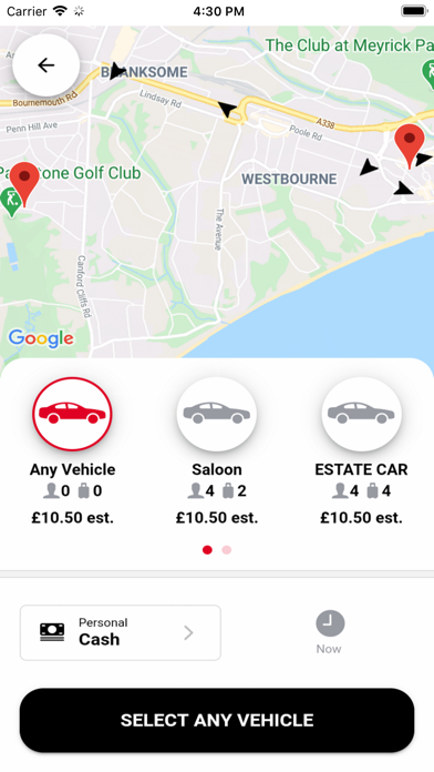 PRC Streamline Taxis Screenshot