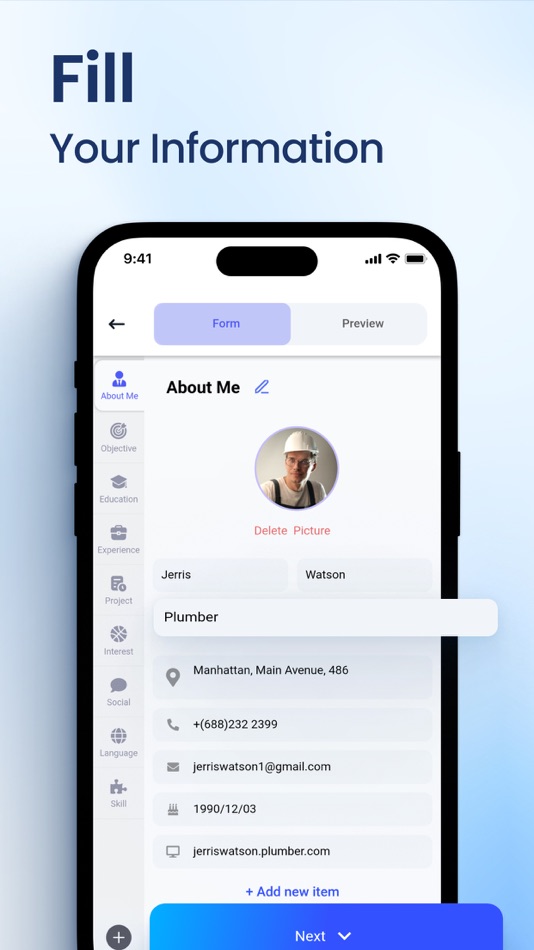 #3. AI Resume & CV Maker (iOS) 由: Mobotechnology LLC
