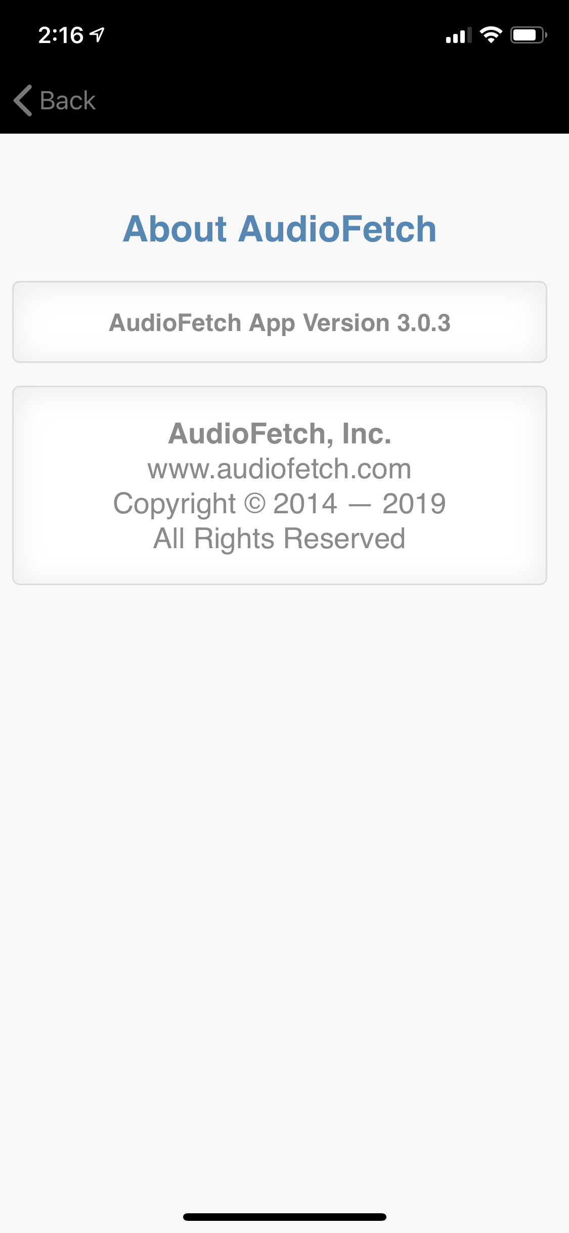 AudioFetch