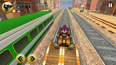Screenshot #2 pour Subway Run ATV Bike Racing