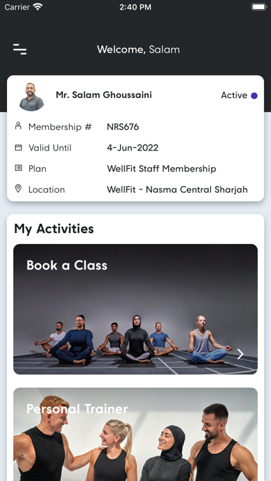 WellFit Mind & Body Screenshot