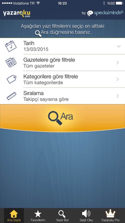 Köşe Yazarları - Yazaroku.Com