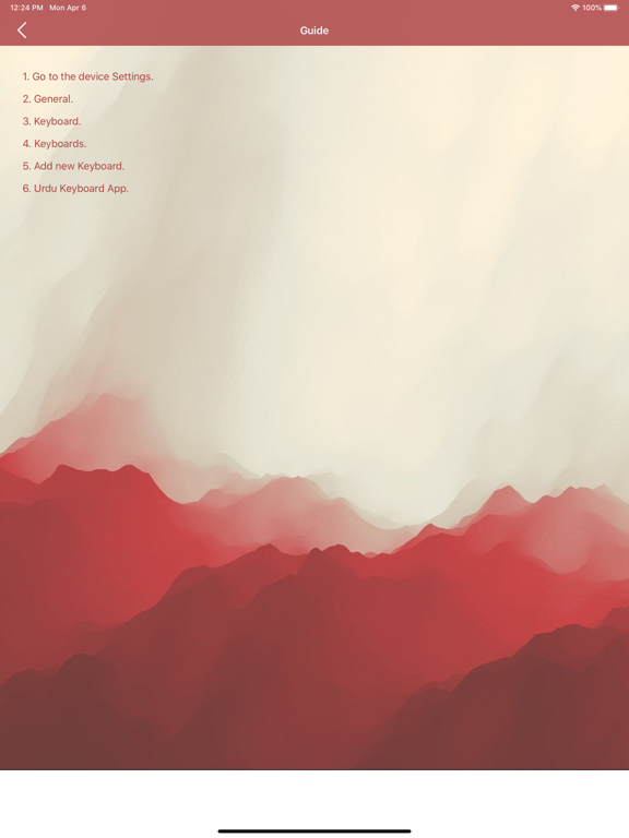 Easy Urdu Keybaord & Editor iPad screenshot 5 - Lifestyle app