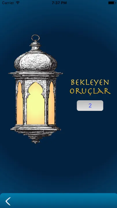 IMuslim - Kaza Namazı Takip iPhone Ekran Görüntüsü 3