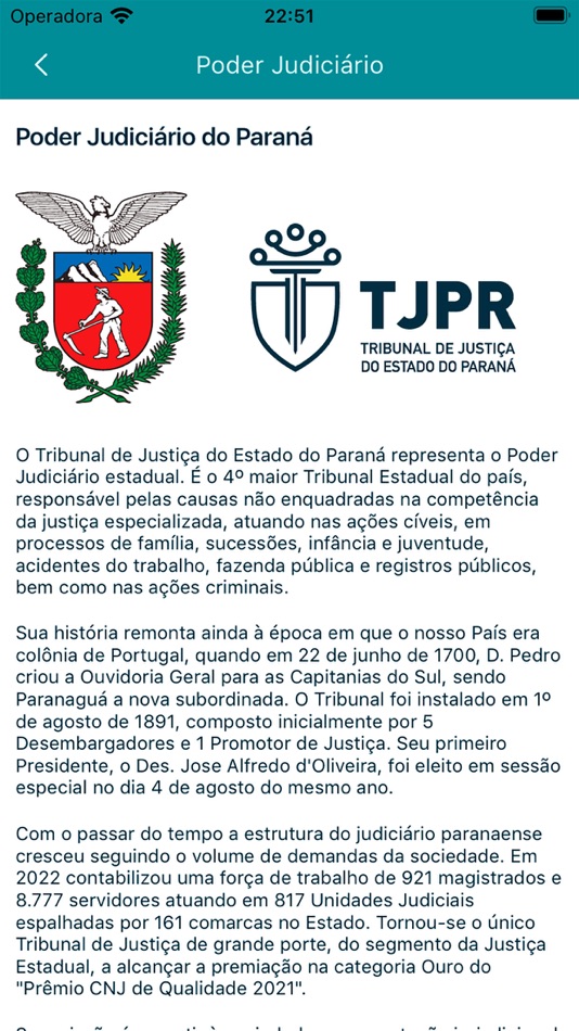 #6. TJPR (iOS) 由: Tribunal de Justica do Estado do Parana