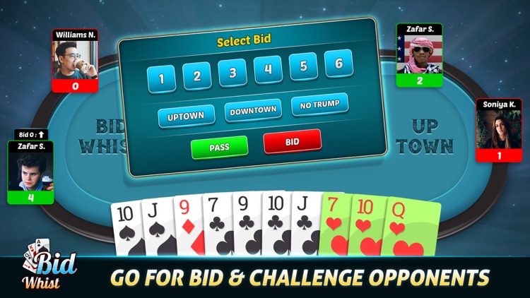 Bid Whist - Card Game screenshot-3