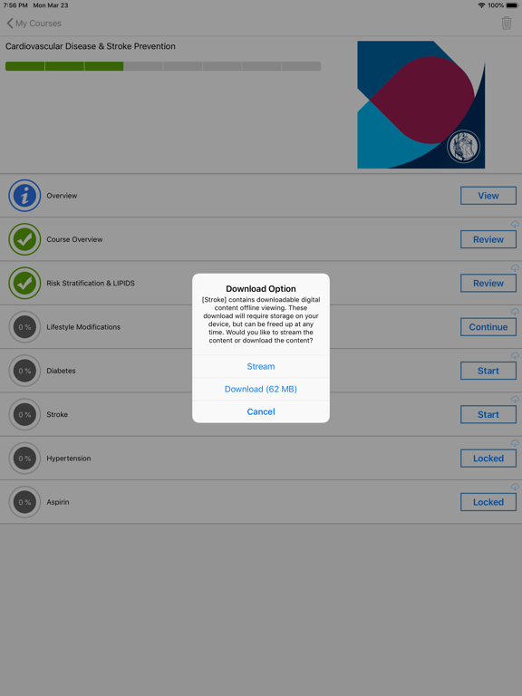 NCD Academy iPad screenshot 4 - Education app