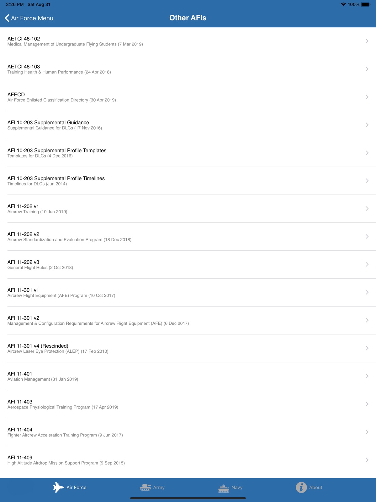 Med Standards ipad screenshot 4