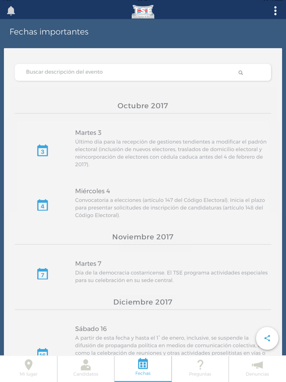 #VotanteInformadoCR iPad screenshot 3 - News app