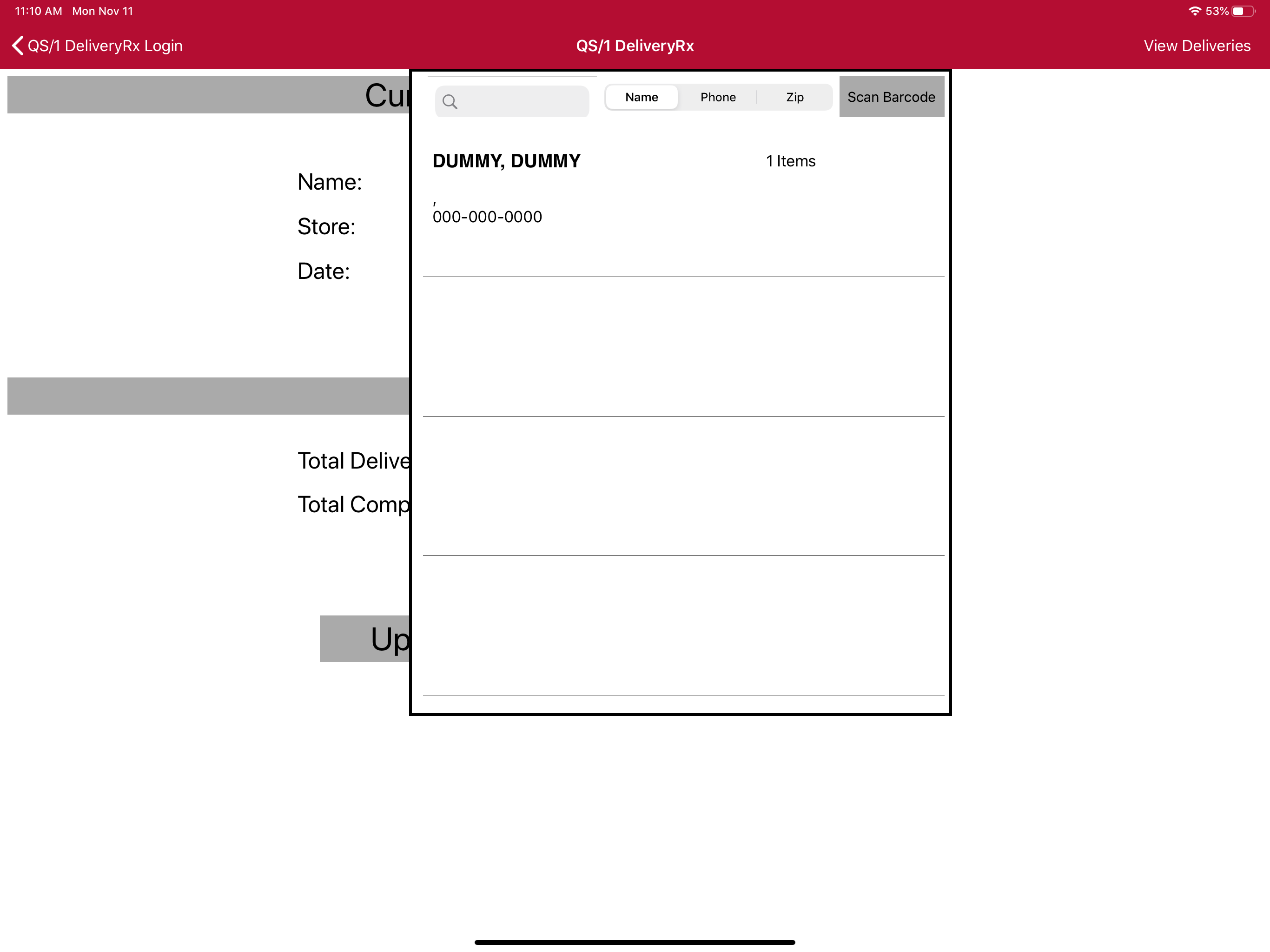 QS/1 DeliveryRx screenshot 3