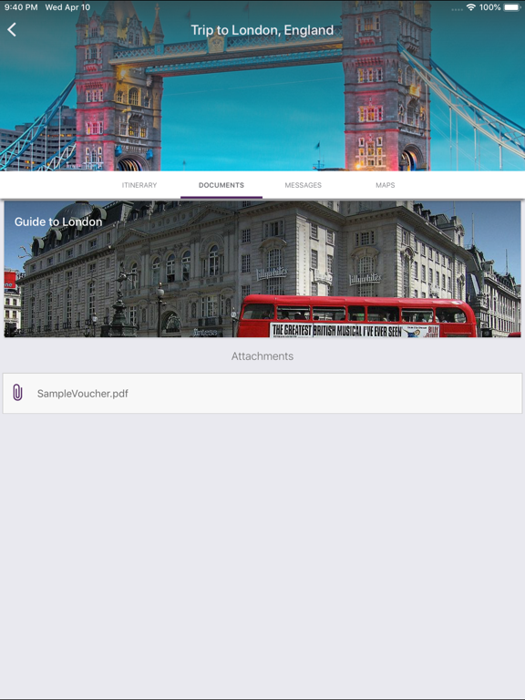 Travel Associates iPad screenshot 5 - Travel app