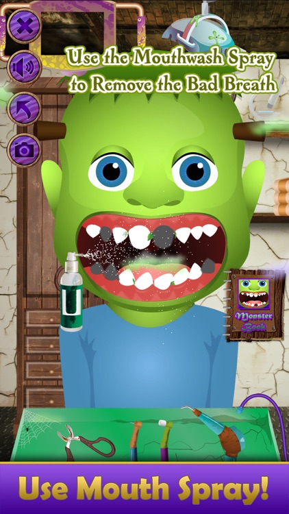 Monster Dentist Makeover Game screenshot-3