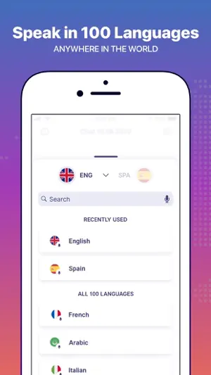 Voice Translate : translator screenshot 1