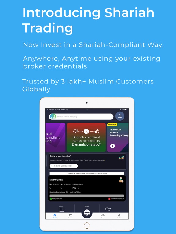 Screenshot #4 pour Islamicly- Halal Stocks & Gold