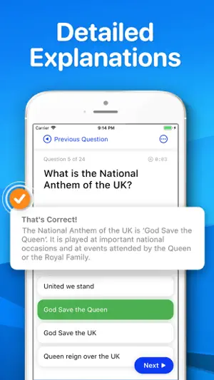 Life in the UK Test Prep 2026 screenshot 2