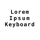 Lorem Ipsum Keyboard