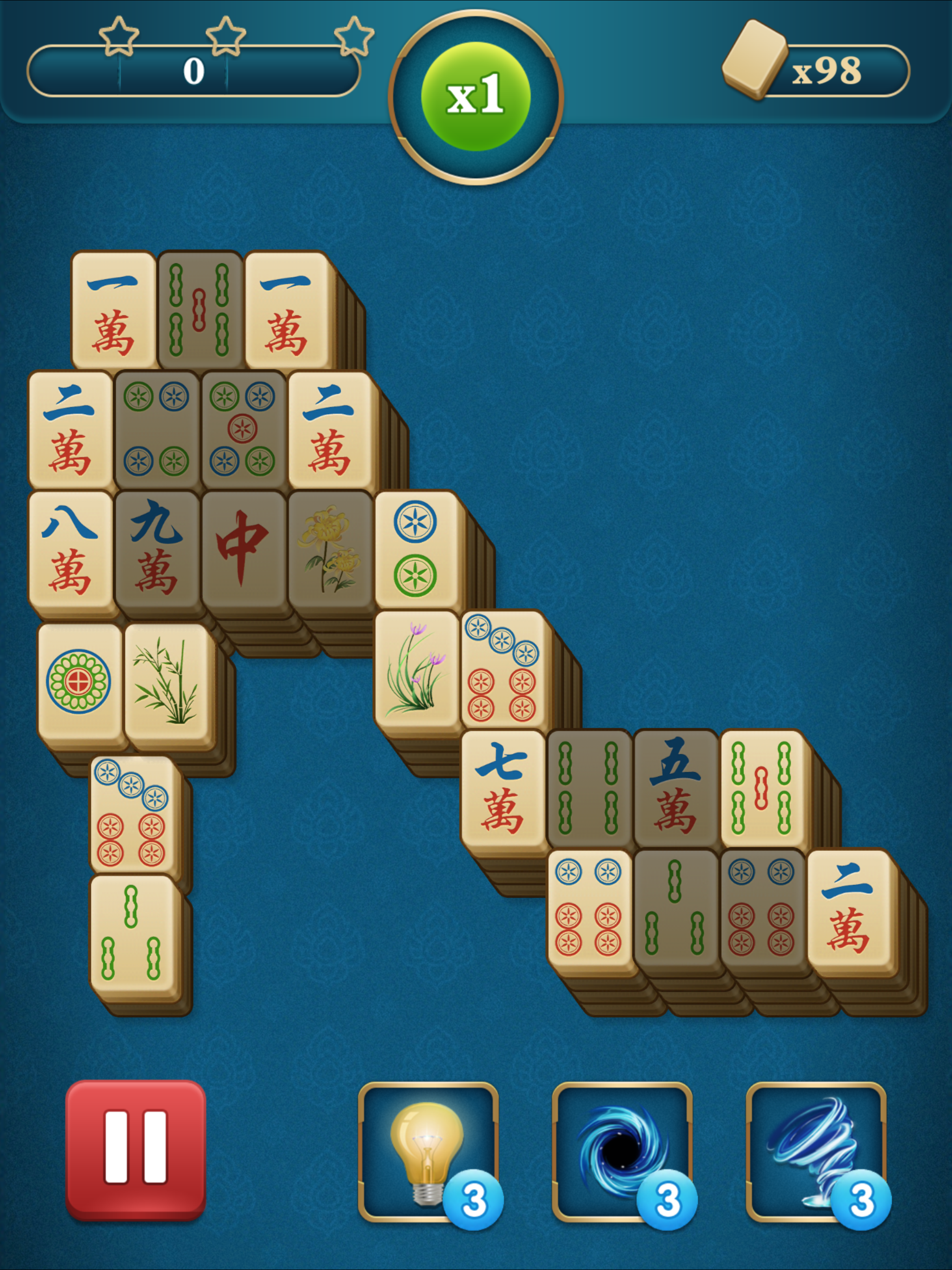 Mahjong Solitaire: Earth