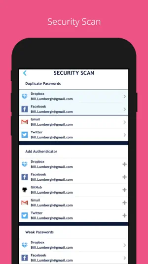 Authenticator Password Manager screenshot 2