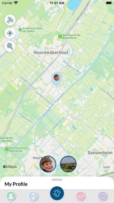 Gutmarkiert GPS Uhr Screenshot