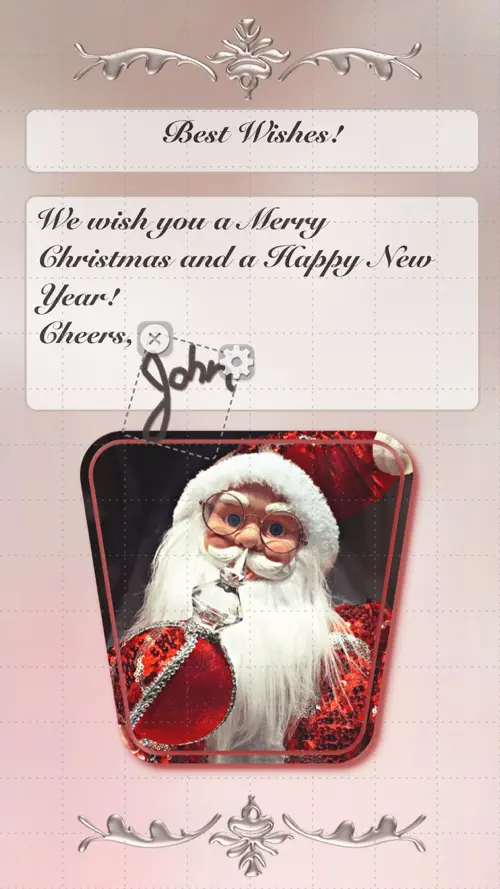 Captura de tela de Weihnachtskarten • Greeting 3