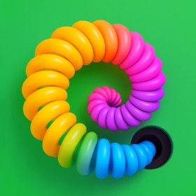 Slinky Sort: Sorting Puzzle 3D