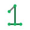 1LINE - Draw a line dot to dot icon