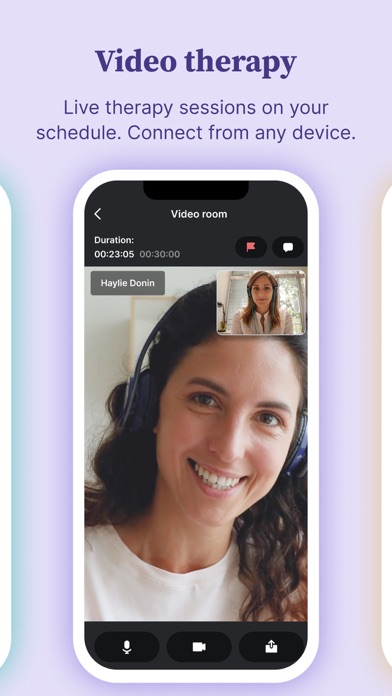Calmerry: Talk to a Therapist Screenshot
