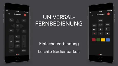 Universal Fernbedienung TV App