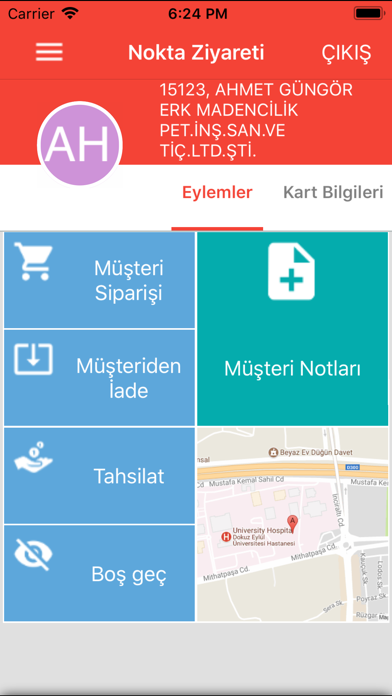 Datakod Northstar SFA Screenshot
