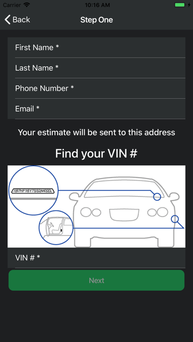 Excalibur Auto Body Screenshot