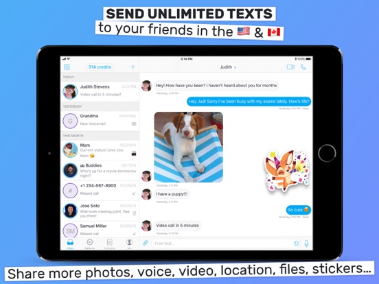 Text Me - Second Phone Number App Store preview screenshot 10