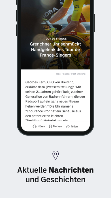 Grenchner Tagblatt News Screenshot
