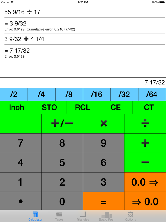 Screenshot #4 pour WoodworkerCalc