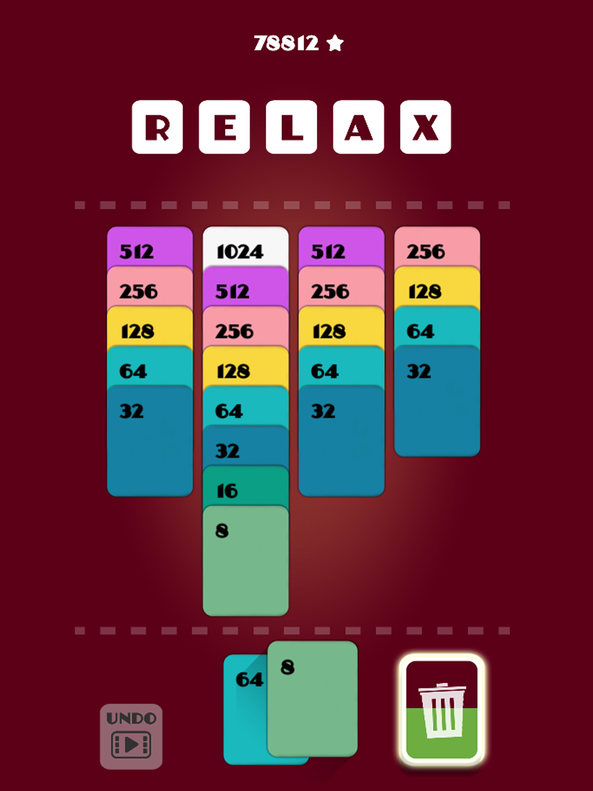 Merge Solitaire - 2048 Puzzle