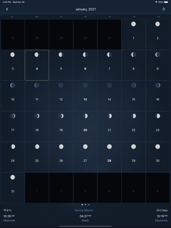 Screenshot #6 pour Deluxe Moon Pro - Lune de Luxe
