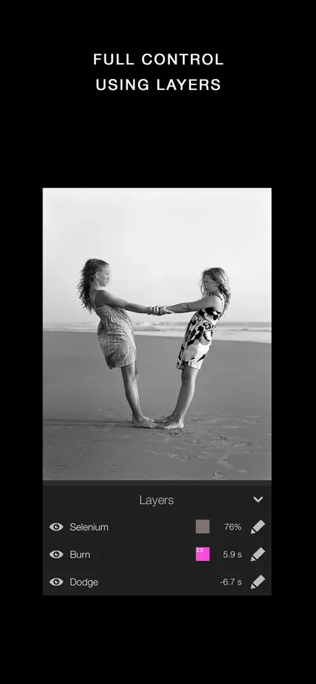 Darkr - Black And White Filter