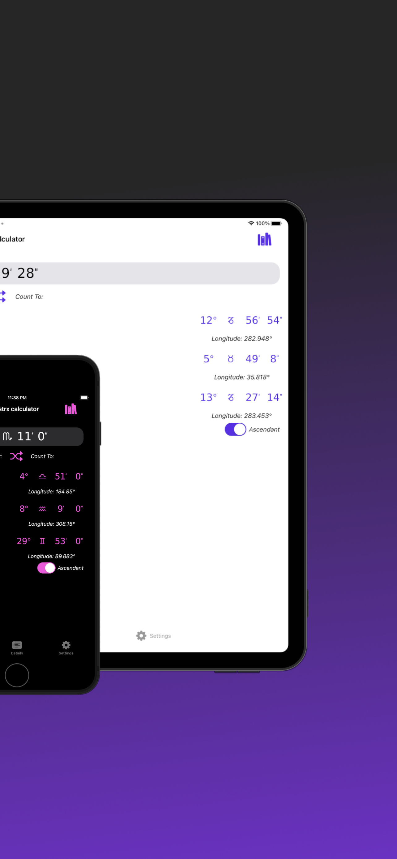 astrx Calculator