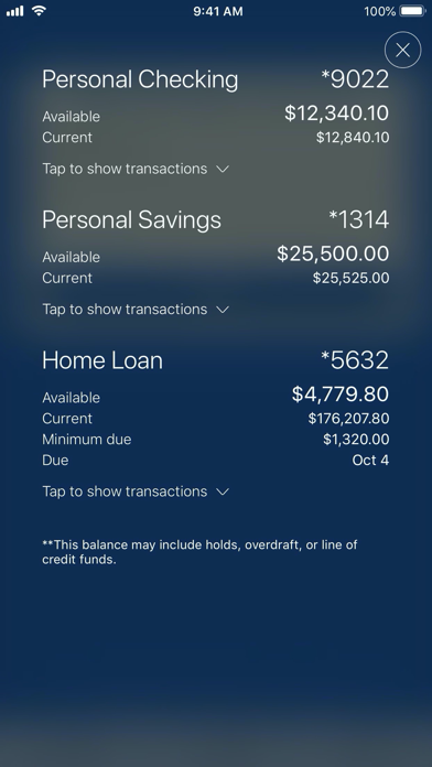 NCPD Federal Credit Union Screenshot