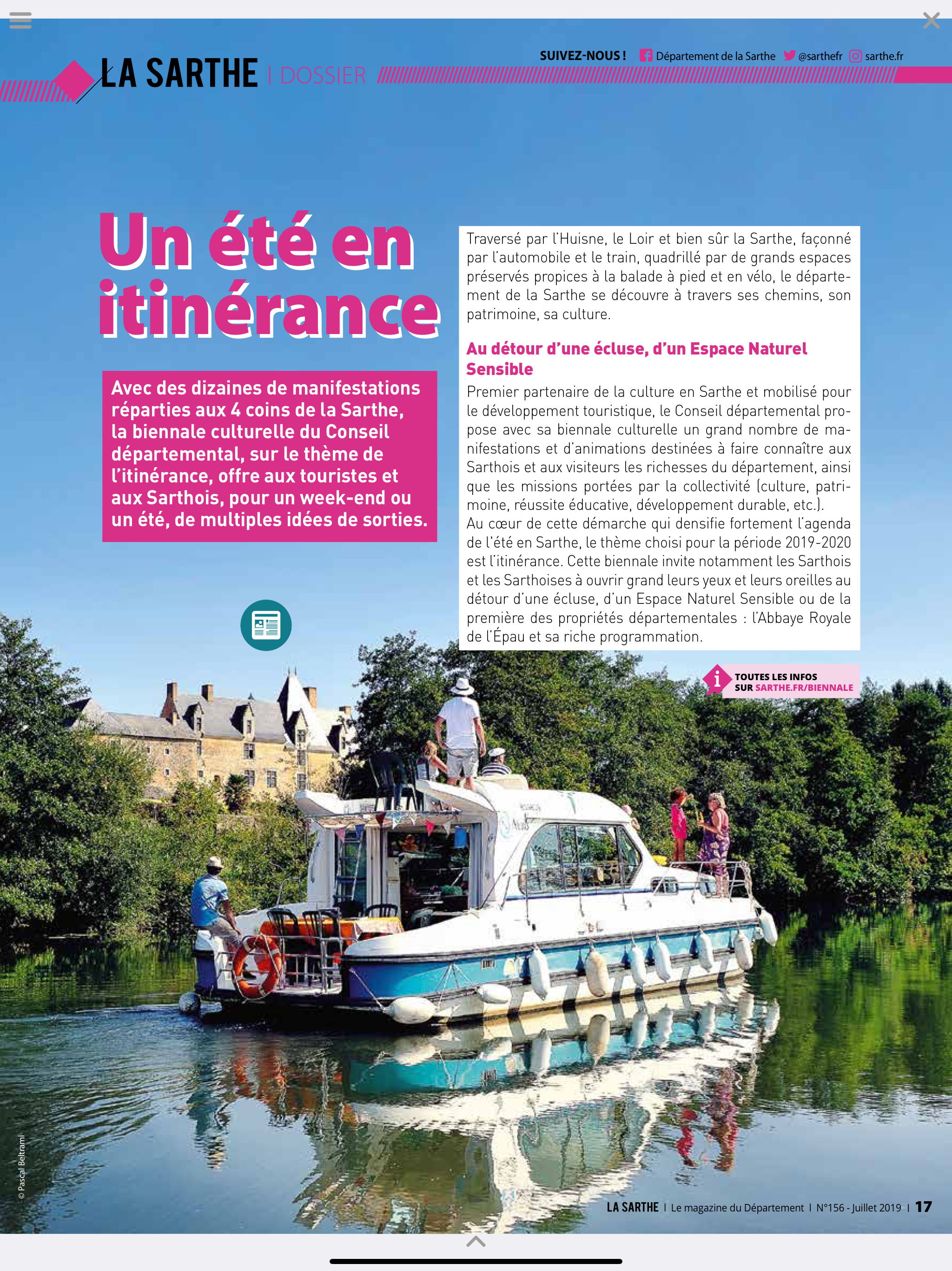 La Sarthe - Le mag screenshot 10